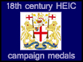 18th century HEIC campaign medals