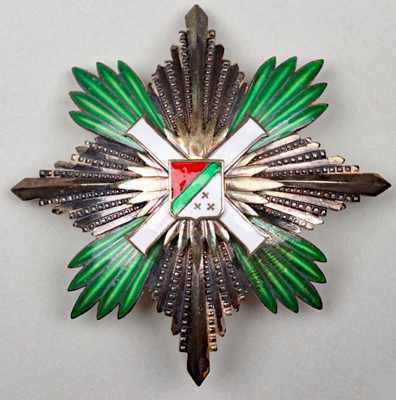Order of Katanga Plaque